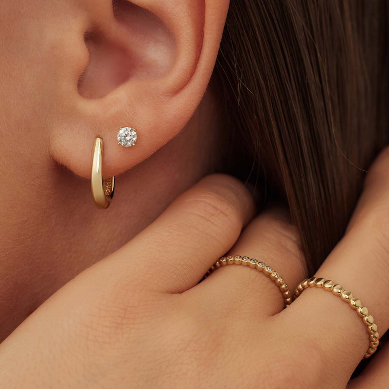 Isabel Bernard Rivoli Aélys 14 Karaat Gouden Ring IB330070-52 (Maat: 52)-zoom-