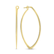 Violet Hamden Sisterhood Feminine 925 Sterling Zilveren Gold Plated oorringen VH360027