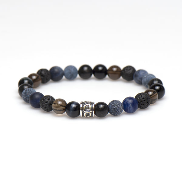 Karma 925 Sterling Silver Polar Bead Bracelet 86864 (Length: 20.00 cm)