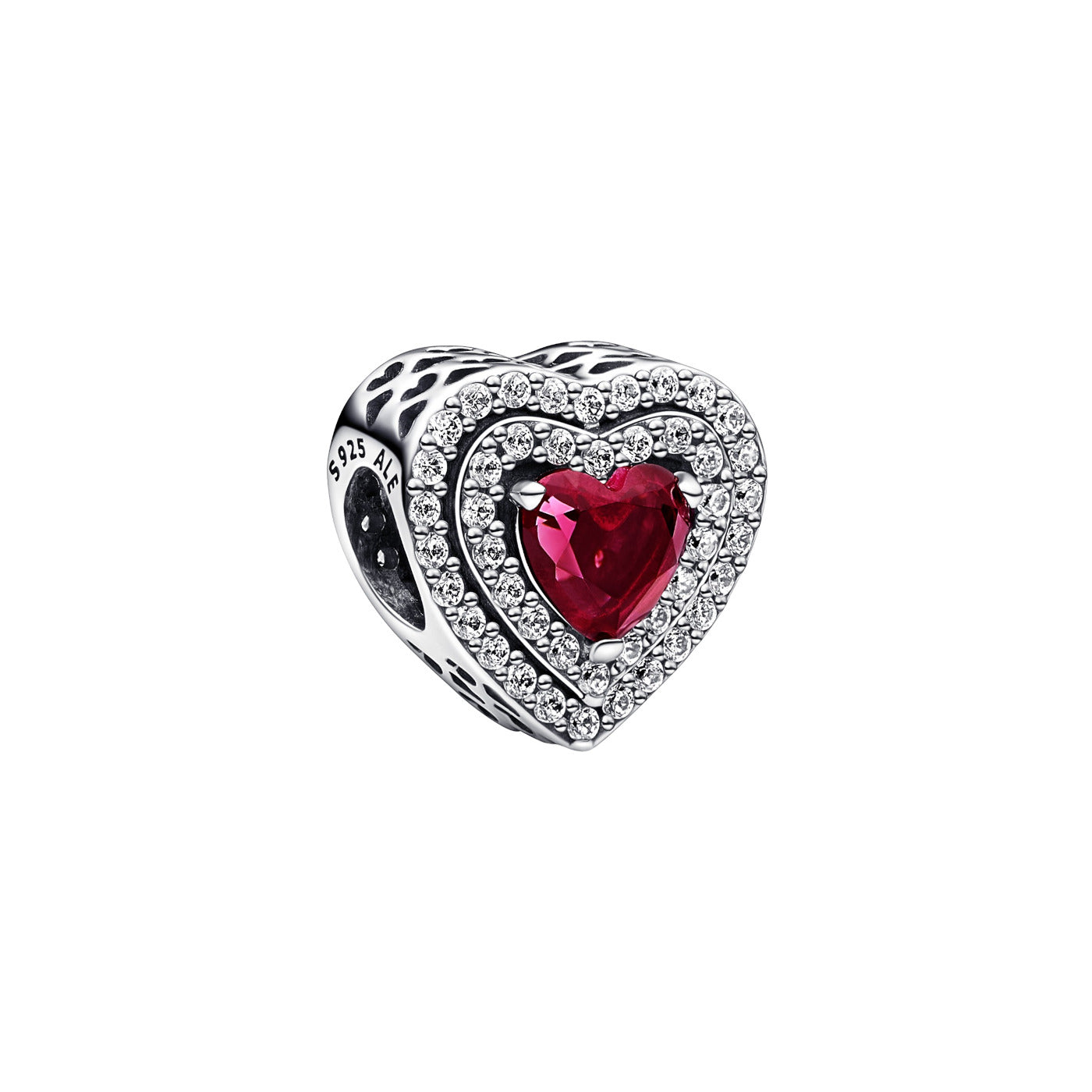 Pandora Timeless 925 Sterling Silver Heart Charm 799218C02