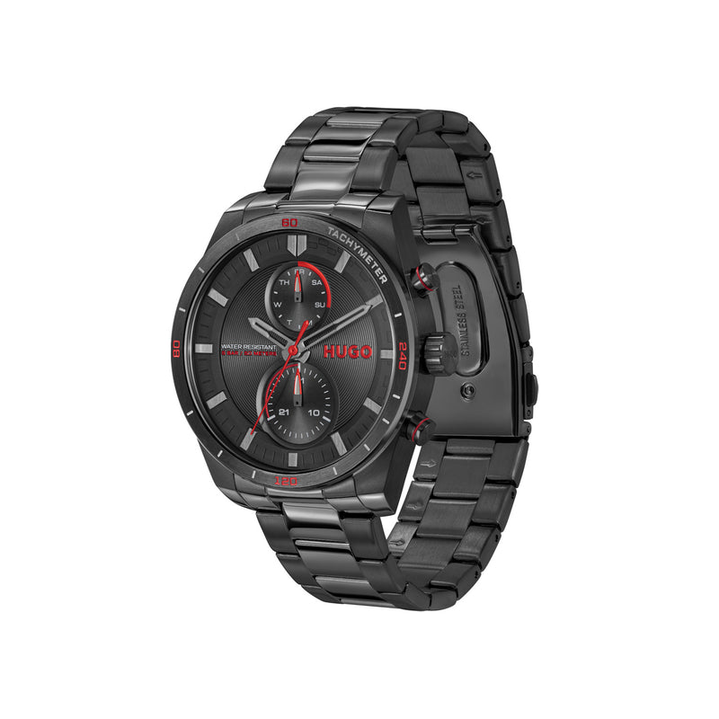 Hugo Boss HUGO #FAST Zwart Heren Horloge 2002-HU1530374-zoom-