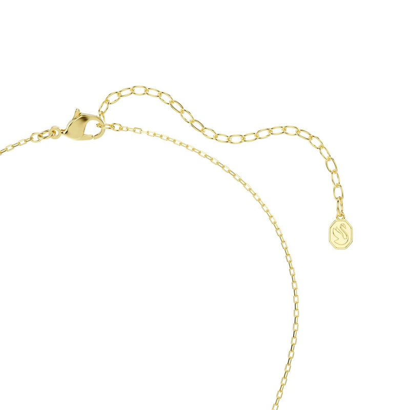 Swarovski Sublima Glam Gouden Ketting met Groene Hanger 5752884-zoom-