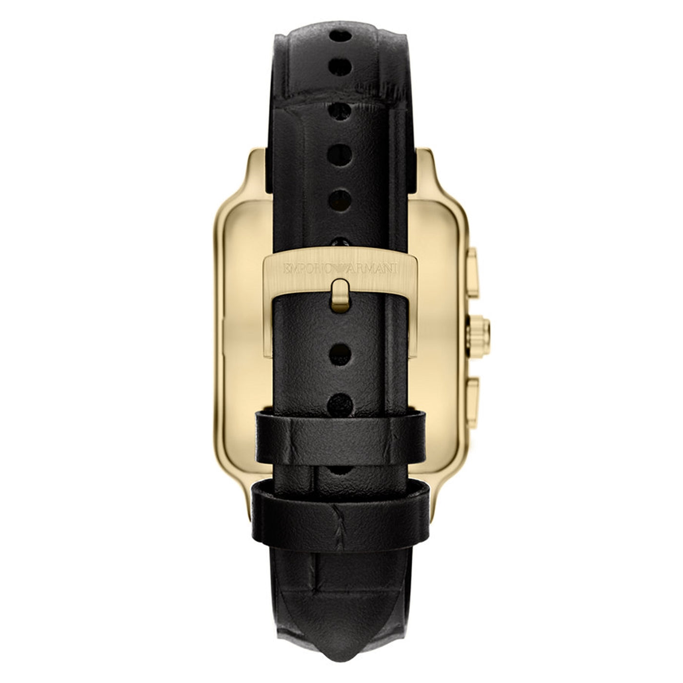 Emporio Armani Rectangular Black Dial Watch AR11753
