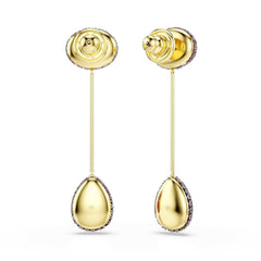 Swarovski Sublima Glam Gold-Tone Earrings with Red Crystals 5752891