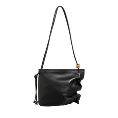 Furla Daisy Black Leather Shoulder bag 2001-A0630170