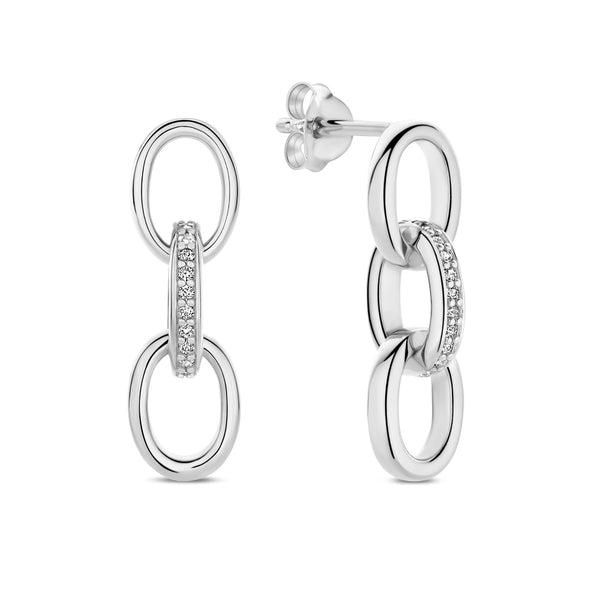 Parte Di Me Bibbiena Poppi Clara 925 Sterling Zilveren Oorhangers PDM36191