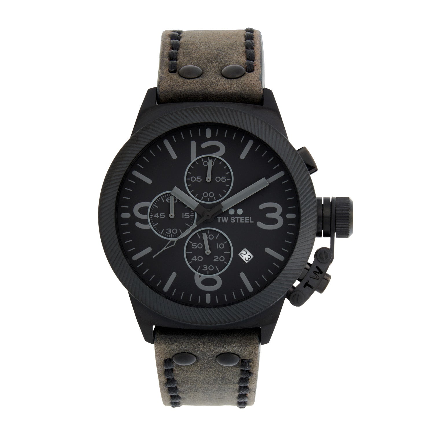 TW Steel Canteen Zwart Heren Horloge 2002-TWCS115