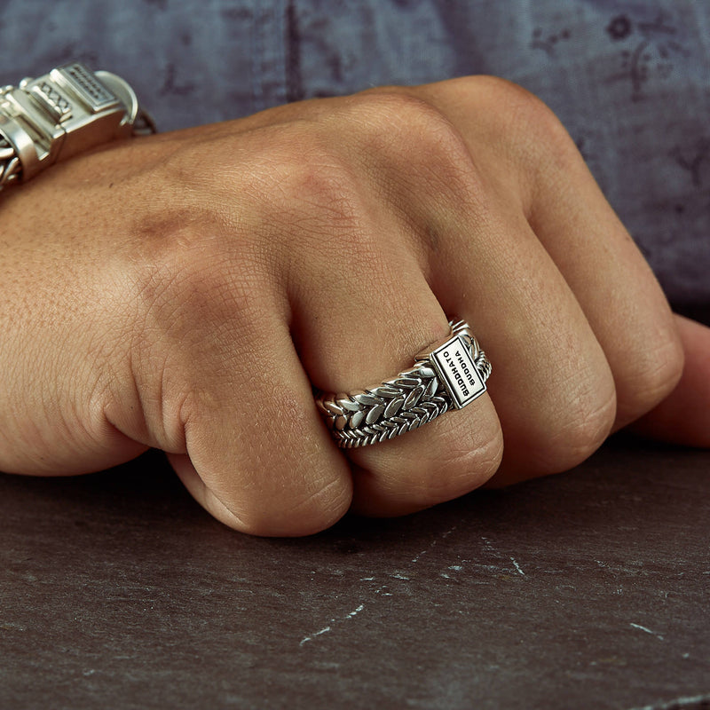 Buddha to Buddha Barbara Double Ring 609 (Maat: 16)-zoom-