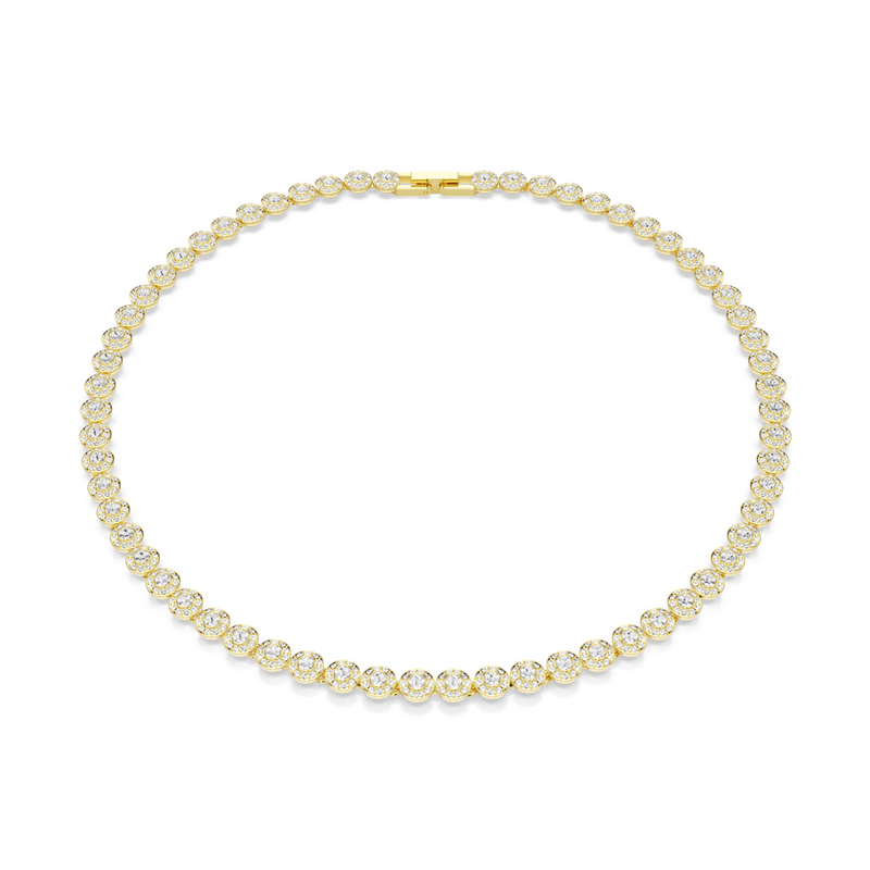 Swarovski Una Angelic Gold Plated Necklace 5751560-zoom-