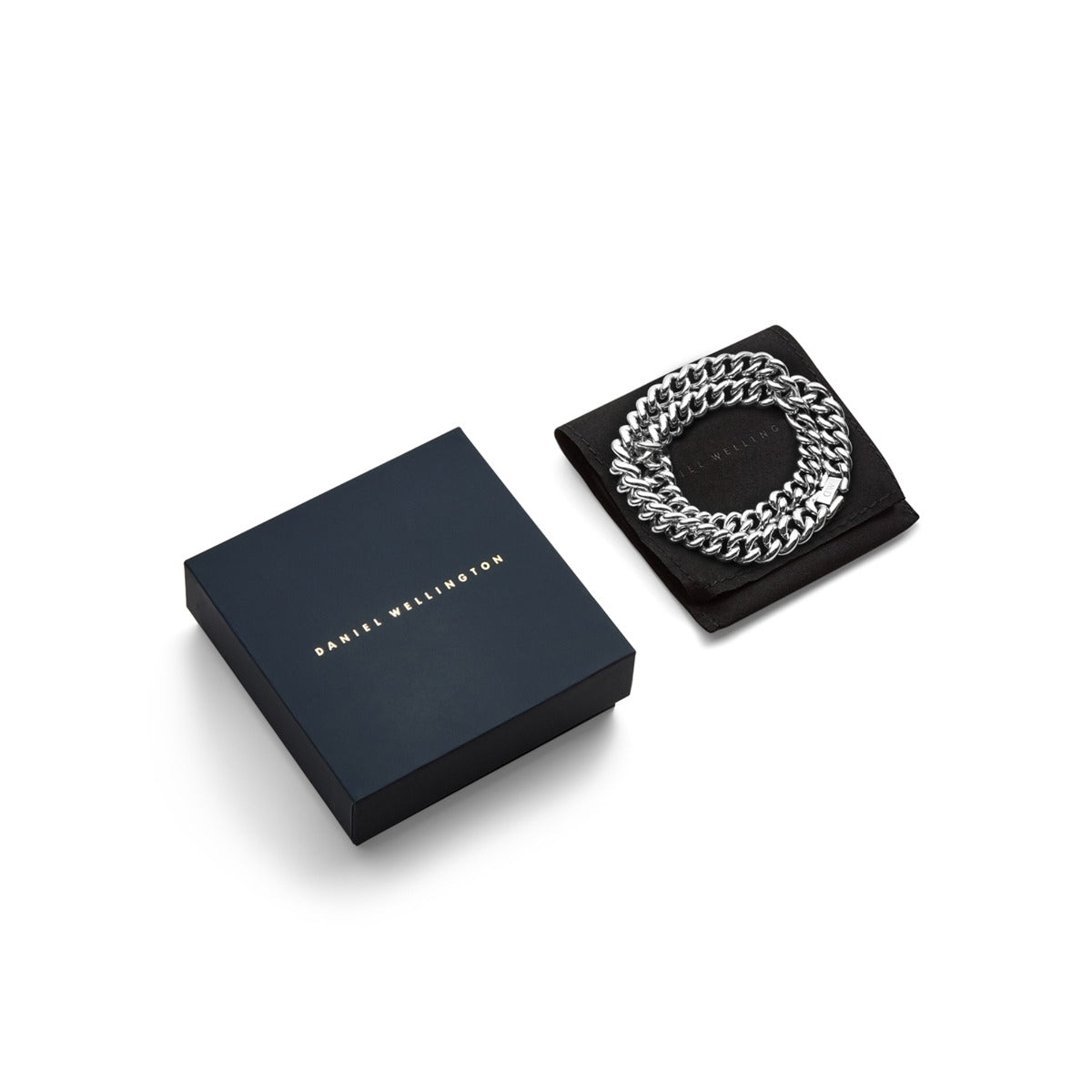 Daniel Wellington Chunky Chain Silver Necklace DW00400852