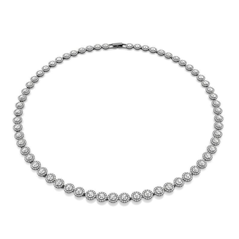 Swarovski Una Grey Necklace 5681057-zoom-