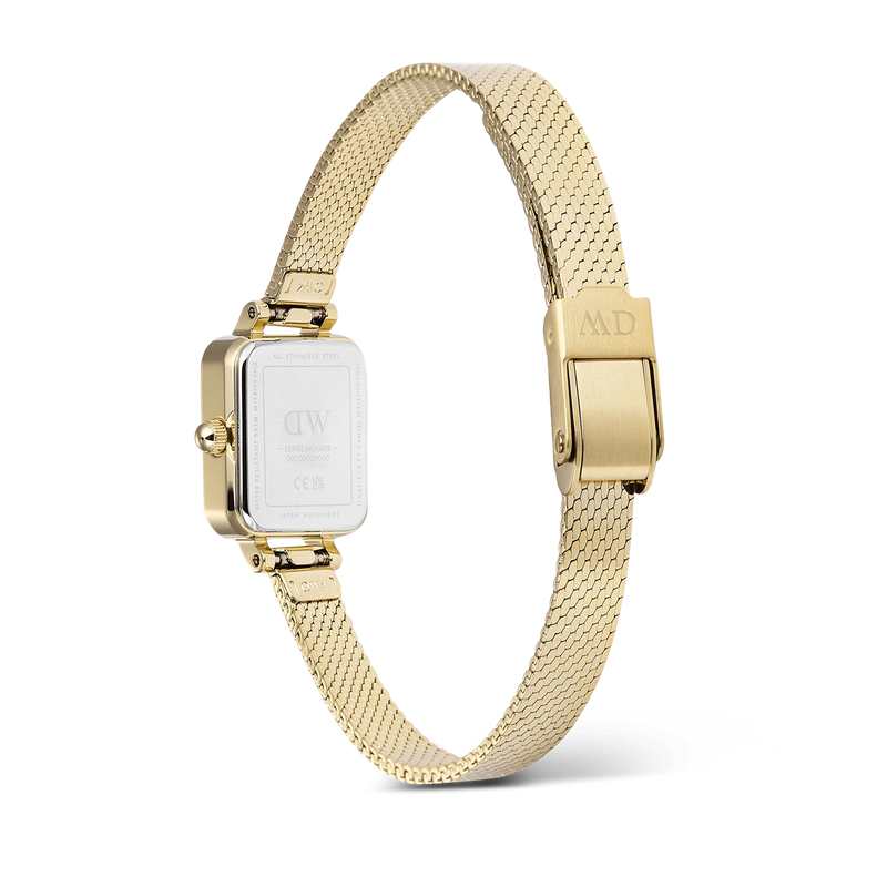 Daniel Wellington Petite&Quadro Mini Reflection Gold Women's Watch DW00100801-zoom-
