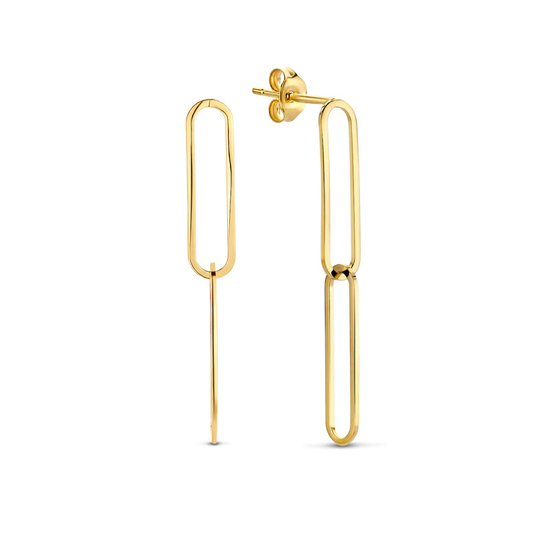 Isabel Bernard Aidee Odile 14 Karaat Gouden Oorbellen IB360030-zoom-