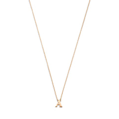 Isabel Bernard La Concorde Chloé 14 Carat Rosegold Initial Necklace IB340062-A