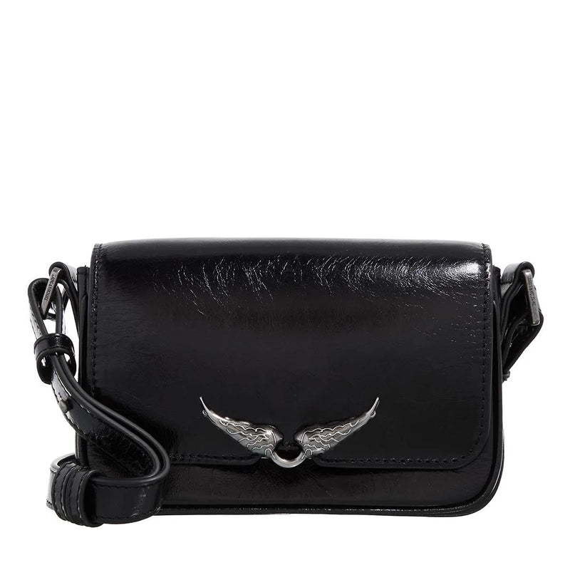 Zadig & Voltaire Le Zazi Black Leather Crossbody bag 2001-A0542911-zoom-