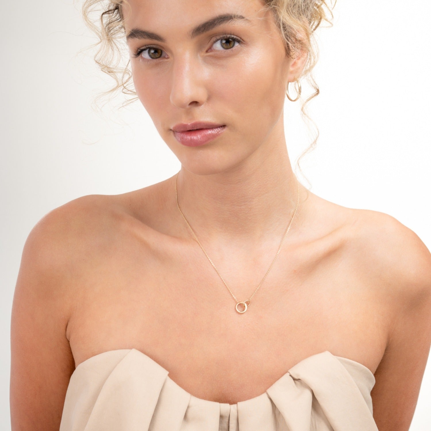 Isabel Bernard Le Marais Enlace 14 karat gold necklace IB340177