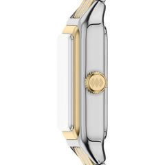 Fossil Raquel Mini Rectangular White Dial Watch ES5468