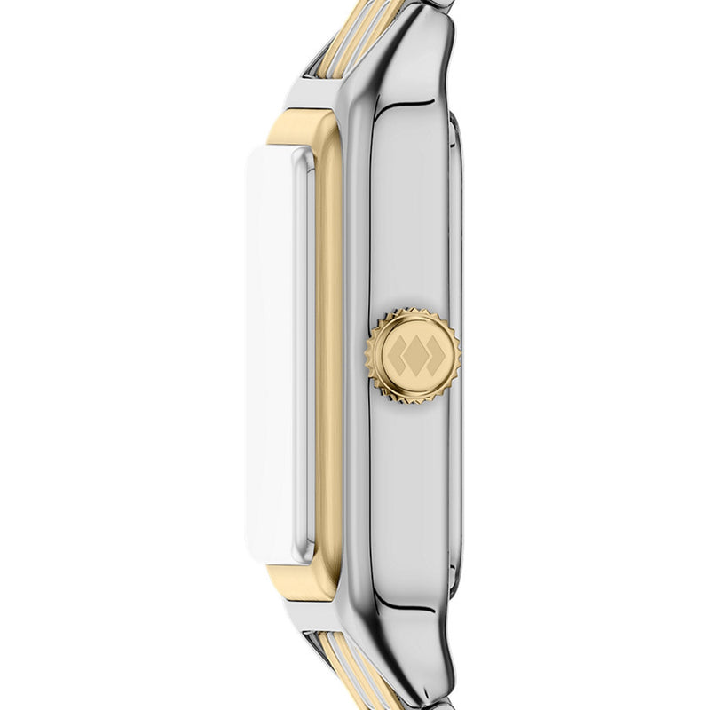 Fossil Raquel Mini Rectangular White Dial Watch ES5468-zoom-