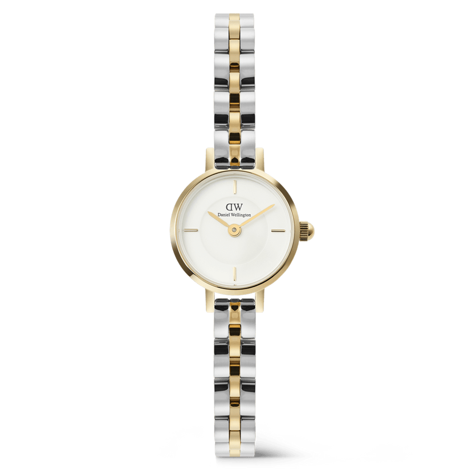 Daniel Wellington Petite Mini Arch 3-Link Bicolor Women's Watch DW00100923