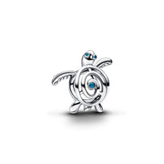 Pandora Moments Enamel Opengewerkte Zeeschildpad Bedel 794697C01