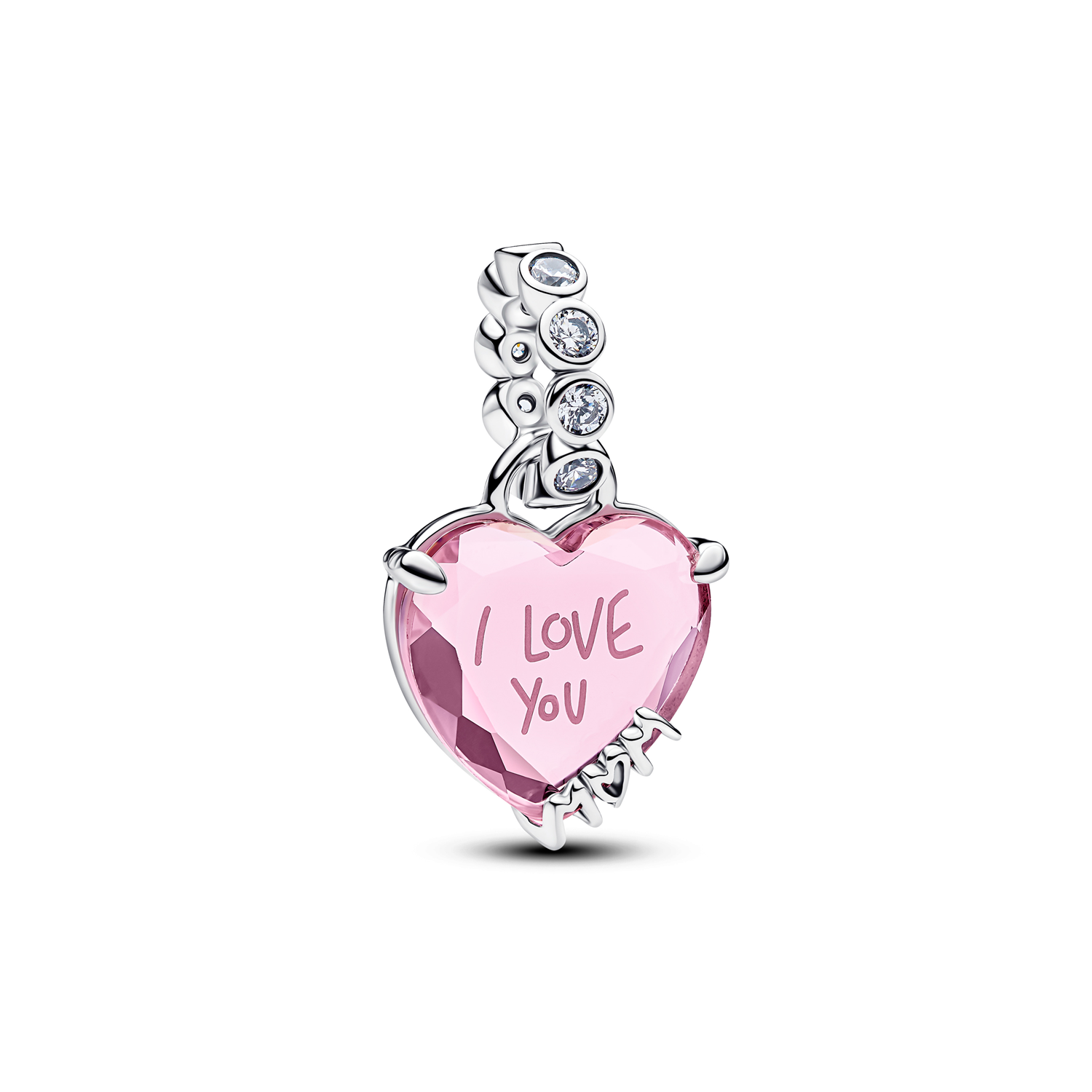 Pandora Moments I Love You Mom Dangle Charm 794464C01