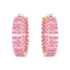 Swarovski Matrix Rose gold Earrings 5657726