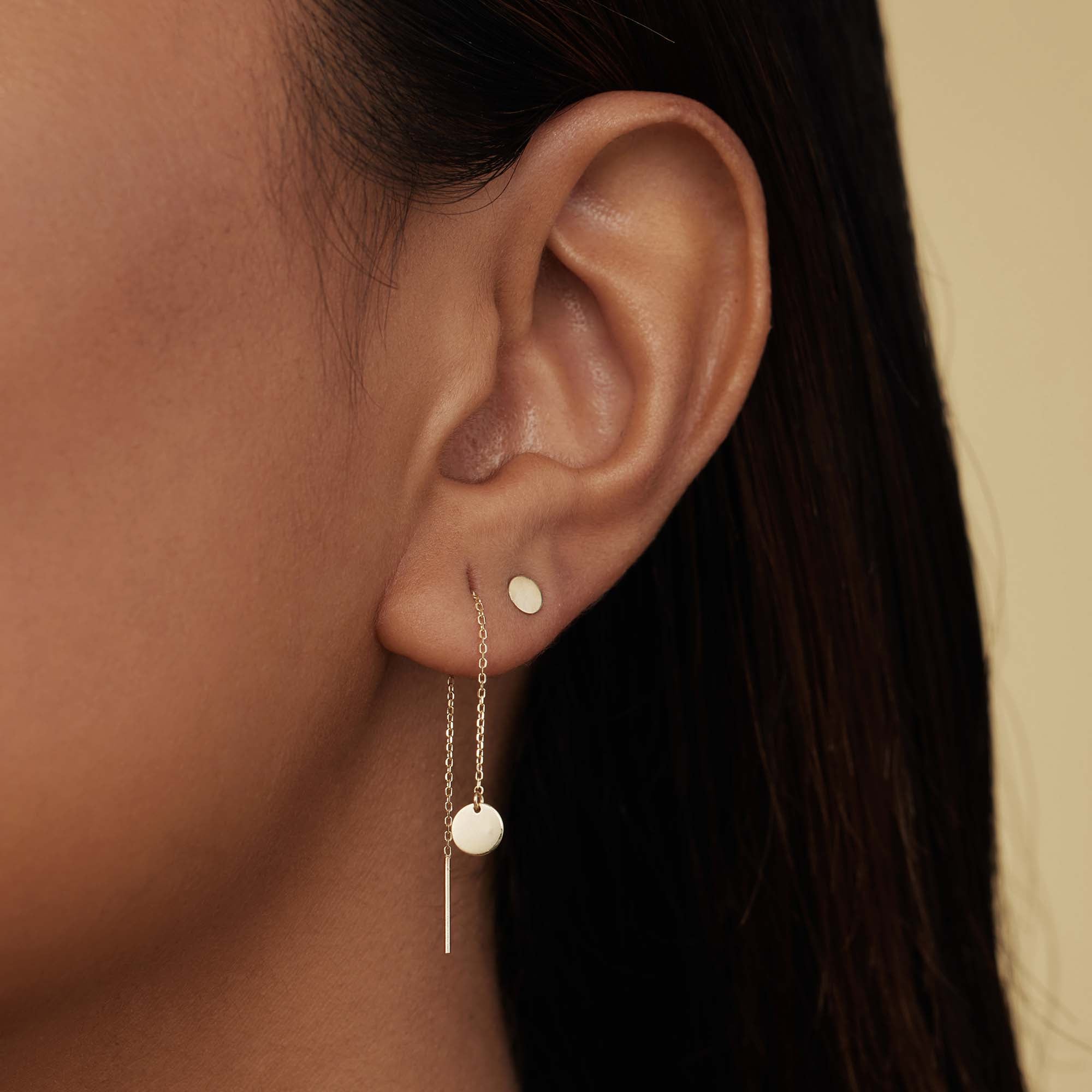 Isabel Bernard 14 Carat Golden Le Marais Jeanne Earrings IB360197