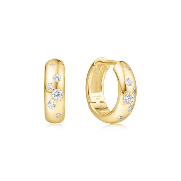 Ania Haie Miss Dainty Goudkleurige Zirkonia Oorbellen AH-E065-04G