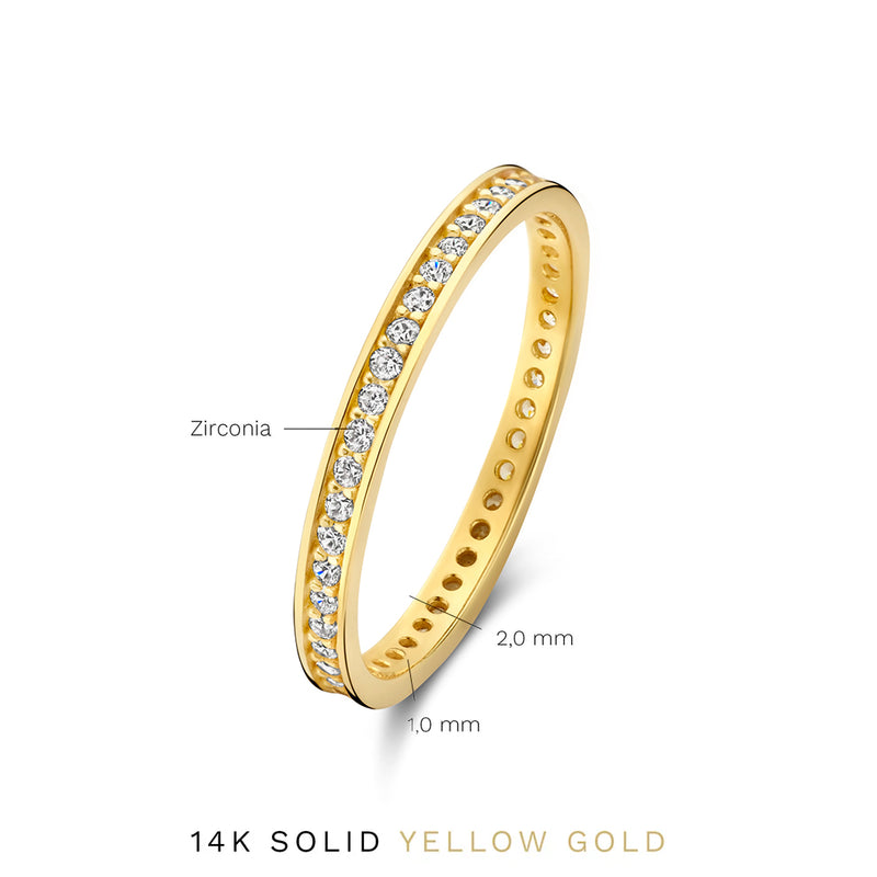 Isabel Bernard Le Marais Merle 14 Karaat Gouden Ring IB330051-60-zoom-