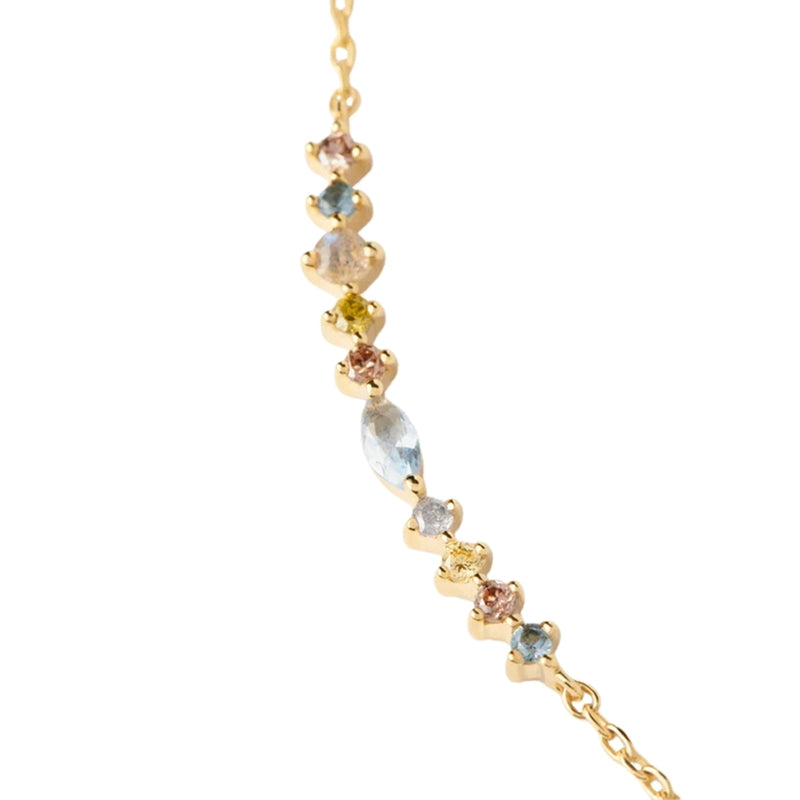 P D Paola Color 925 Sterling Silver Necklace with Gold Plating CO01-951-U-zoom-