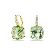 Swarovski Millenia Goudkleurige Oorbellen met Groene Kristal 5764822
