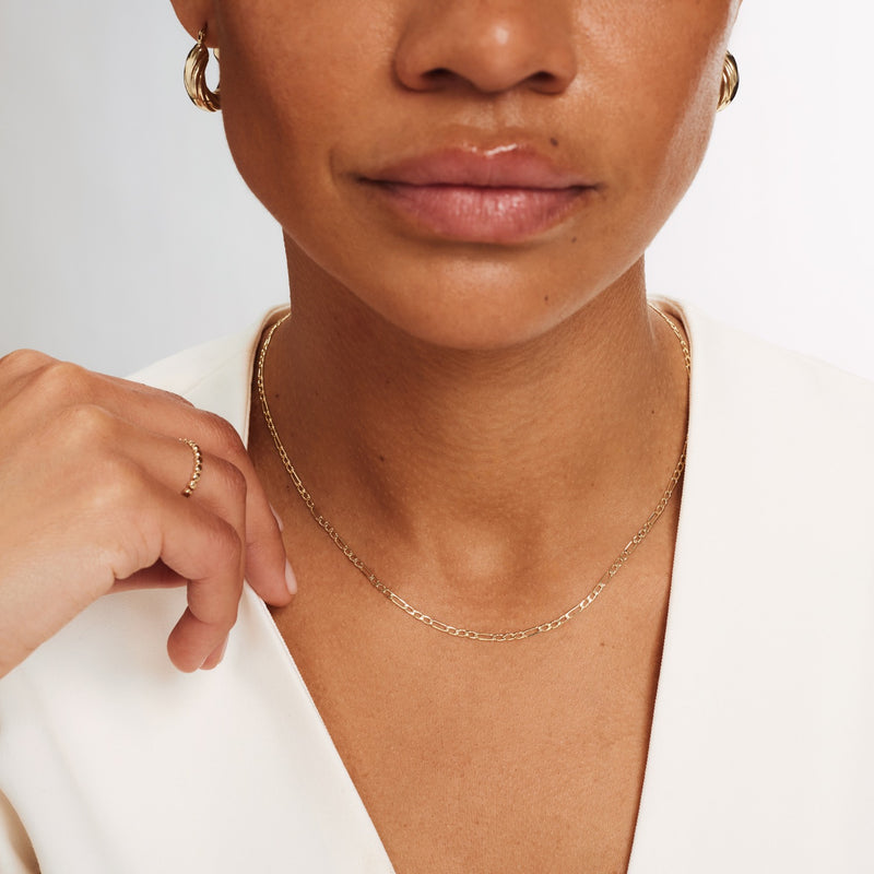 Isabel Bernard Rivoli Nina 14 karaat gouden ketting IB340112-zoom-