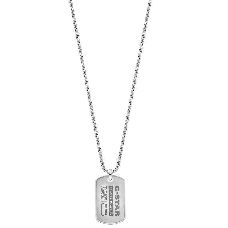 G-STAR R-Tag Zilveren Ketting GSJ.103.01-zoom-