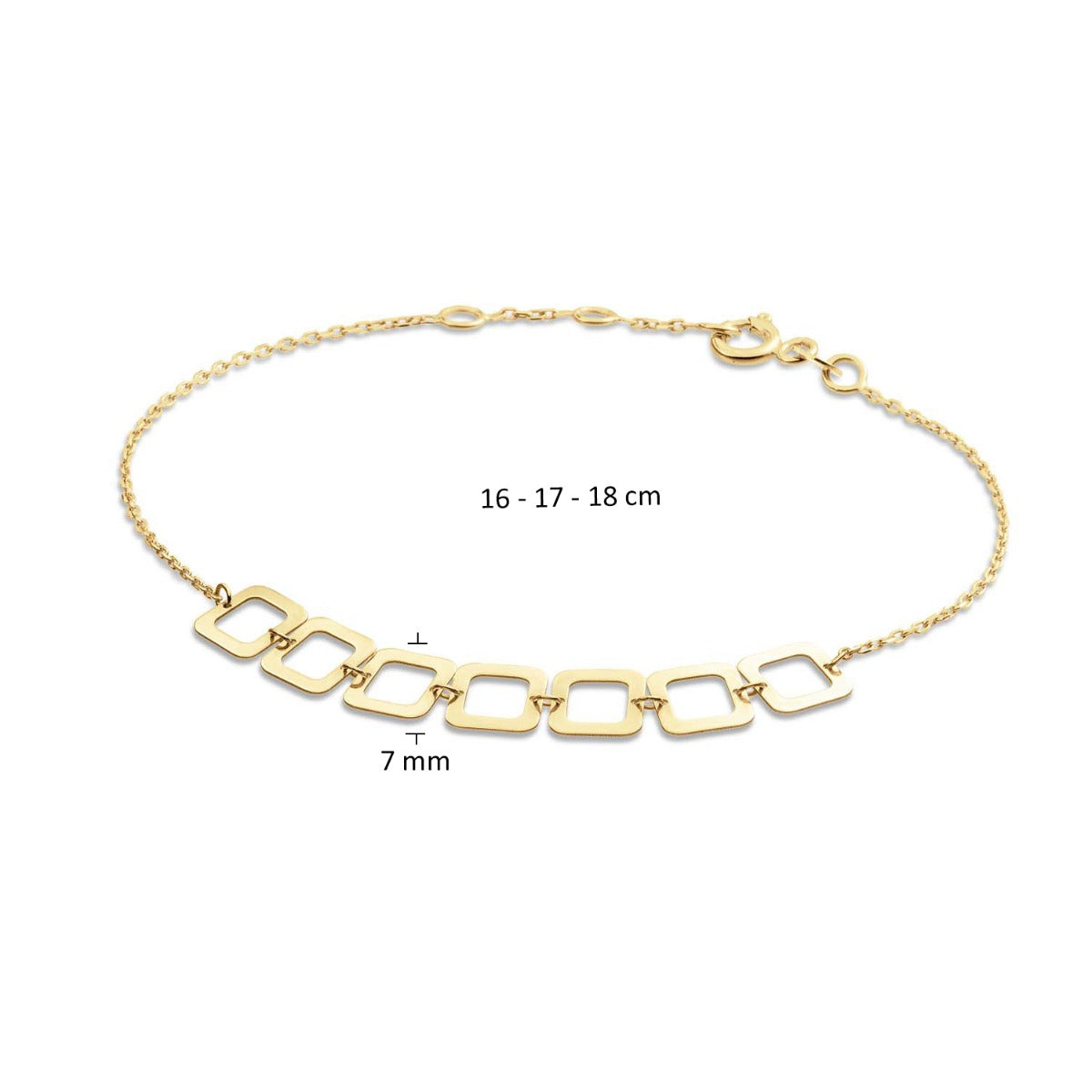 Jackie Gold Laguna 14 Karat Gold Bracelet JKB24.466