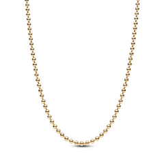 Pandora Moments Gold Plated Bead Necklace 364354C00-50