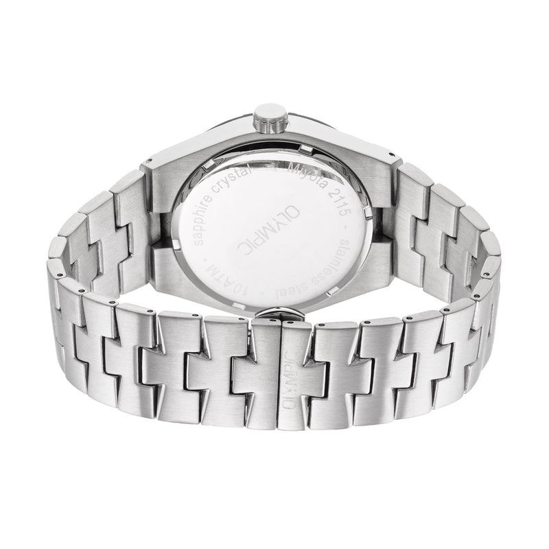 Olympic Legacy Zilver en Blauw Herenhorloge OL75HSS005-zoom-