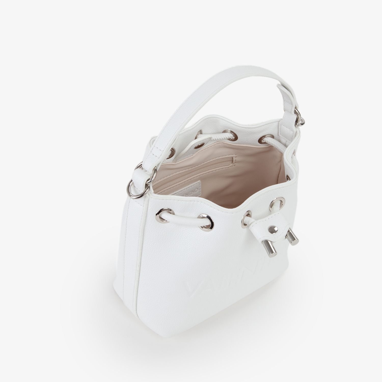 Valentino Bags Syria Re White Shoulder Bag VBS8YH34BIANCO