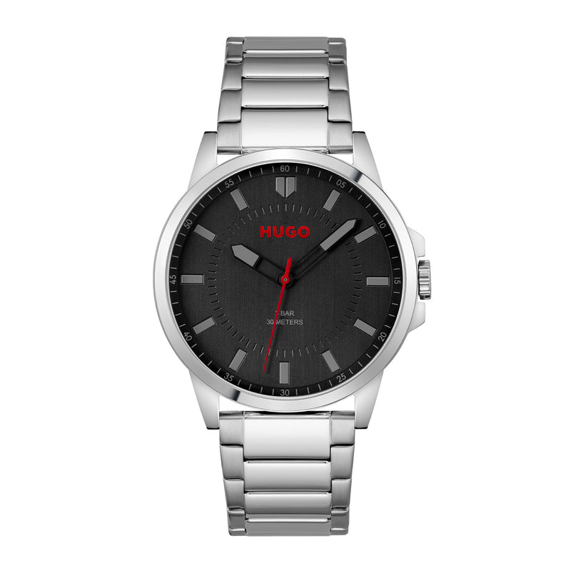 Hugo Boss HUGO #FIRST Zwart Heren Horloge 2002-HU1530246-zoom-