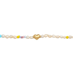 Elli 925 Sterling Silver Pearl Necklace 2004-BF-0007874-001