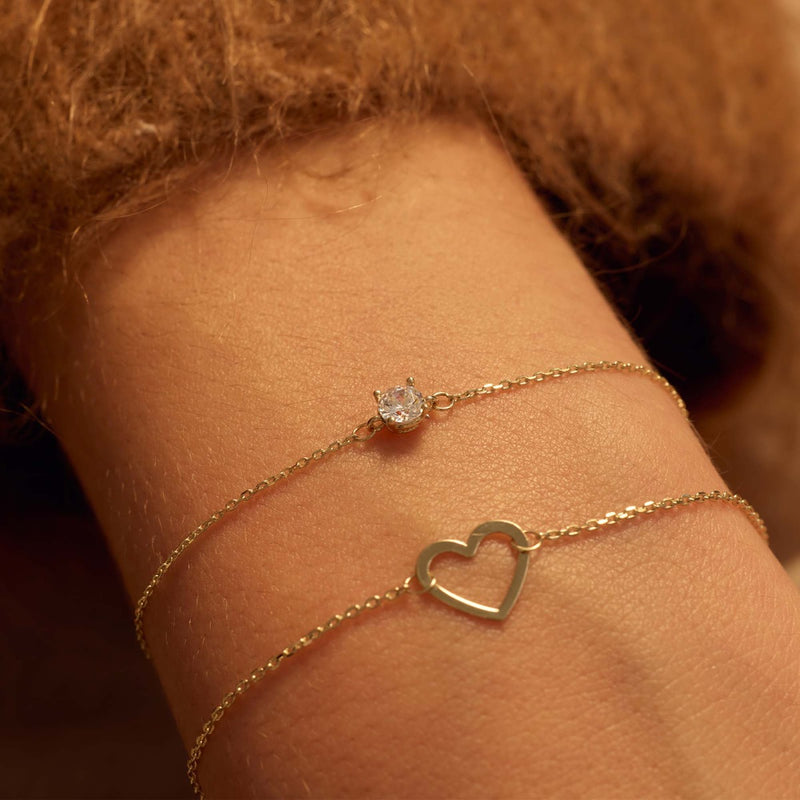 Beloro Jewels Monte Napoleone Stella 9 Karaat Armband BO320043-zoom-