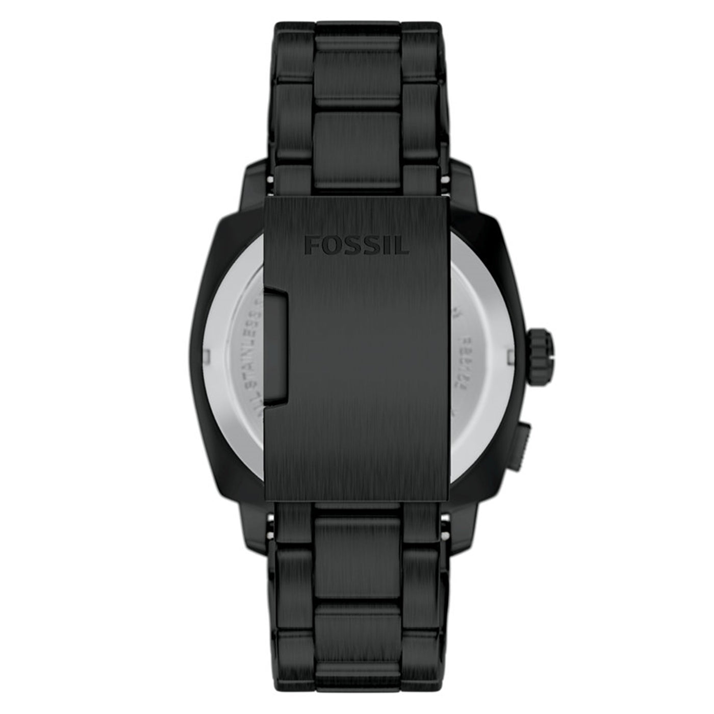 Fossil Machine Big Tic Round Black Dial Watch FS6156
