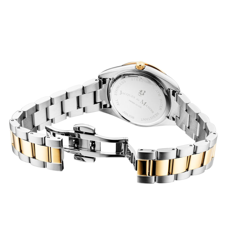 Jacques du Manoir Inspiration Allure Blauw Dameshorloge JWL03805-zoom-