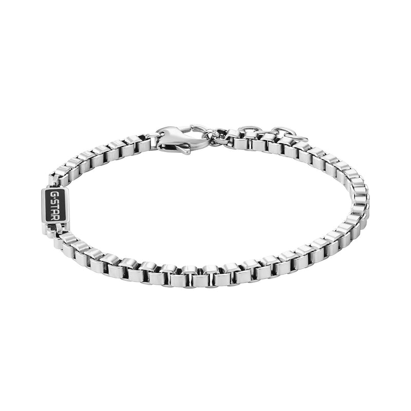 G-Star Floatcore Zilveren Box Chain Armband GSJ.100.05-zoom-
