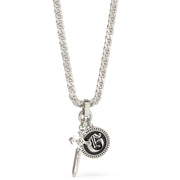 Guess South Alameda Zilverkleurige Collier JUMN04023JWSTBKT-U
