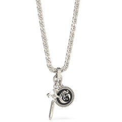 GUESS Silver Necklace JUMN04023JWSTBKT-U