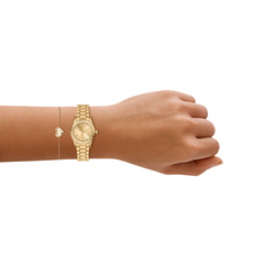 Michael Kors Lexington Gold-coloured Women's Set MK4992SET
