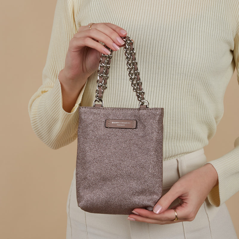 Gianni Chiarini Paarse Leren Handtas BS-9590/24PE-CHNT-6110-zoom-