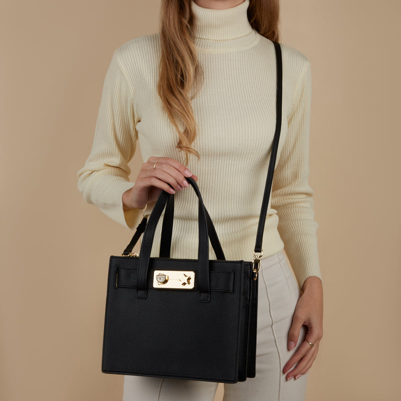 Chiara Ferragni Eye Star Black Handbag 75SB4BE6-ZS529-899-zoom-