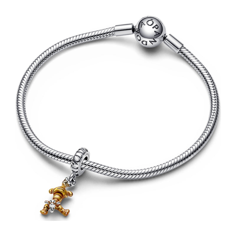 Pandora Disney 925 Sterling Silver Winnie The Pooh Tigger Charm 792213C01-zoom-