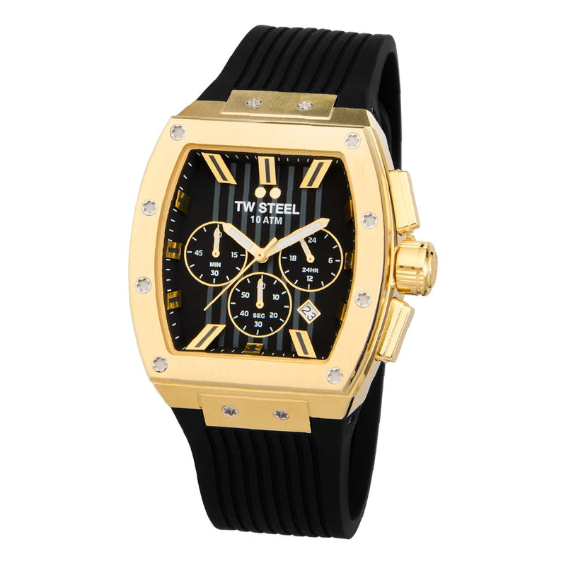TW Steel Tonneau Chronograaf Heren Horloge TWTO2-zoom-
